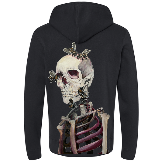 Skeleton Bees Hoodie