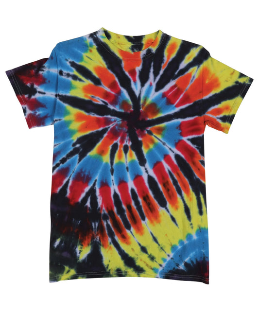 Black Rainbow Cut Spiral