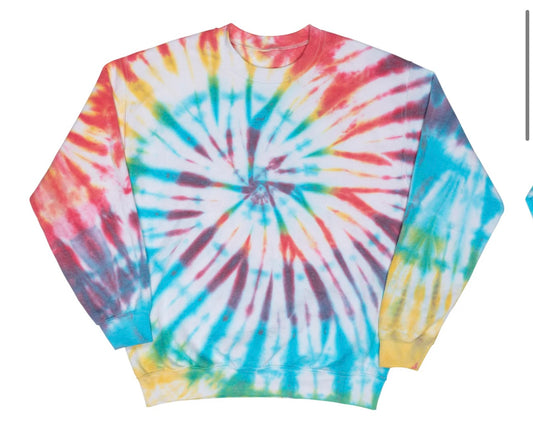 Prism Spiral Crewneck